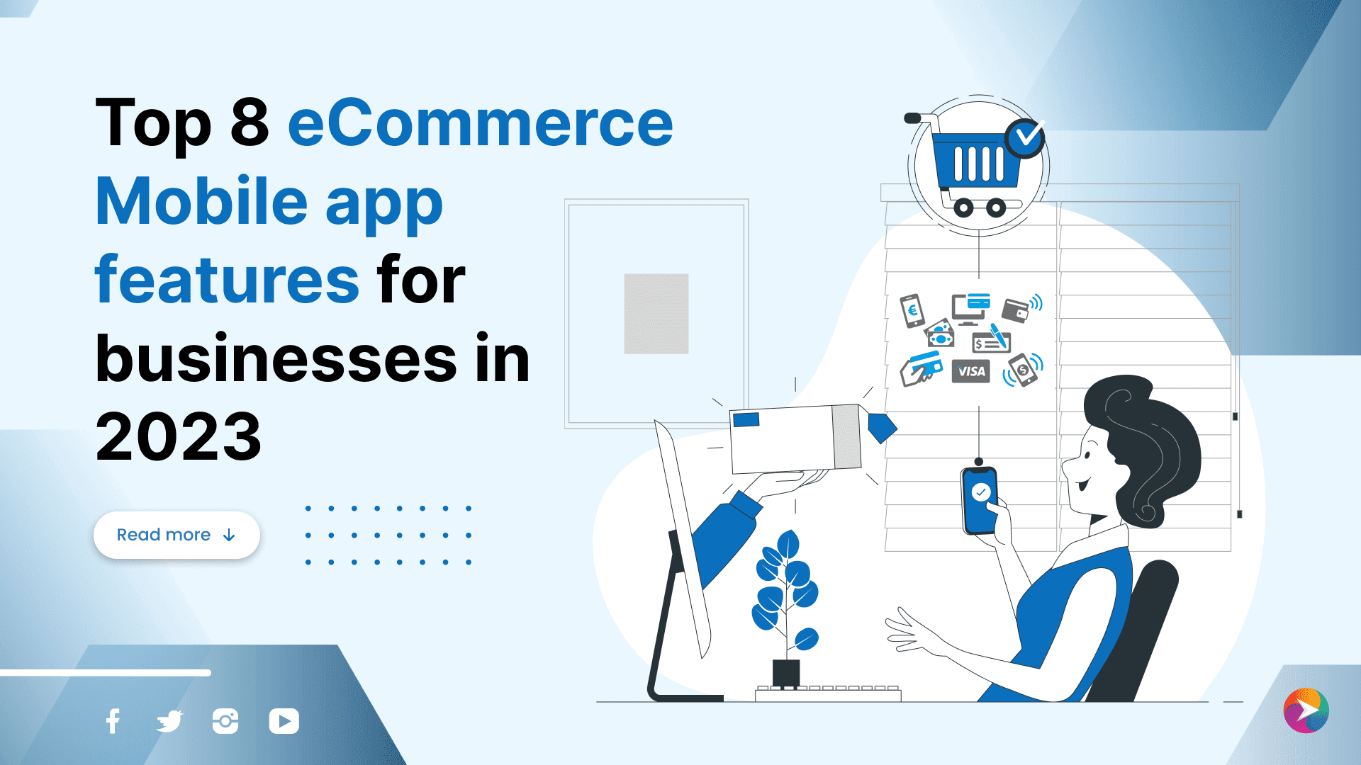 Top 8 eCommerce Mobile app features for businesses in 2023