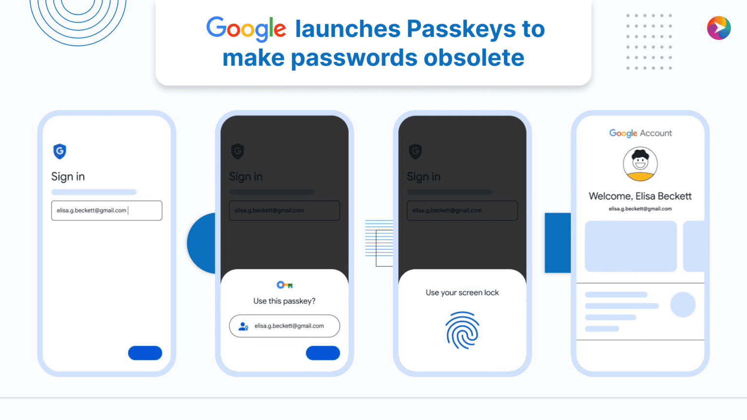 Google launches Passkeys to make passwords obsolete