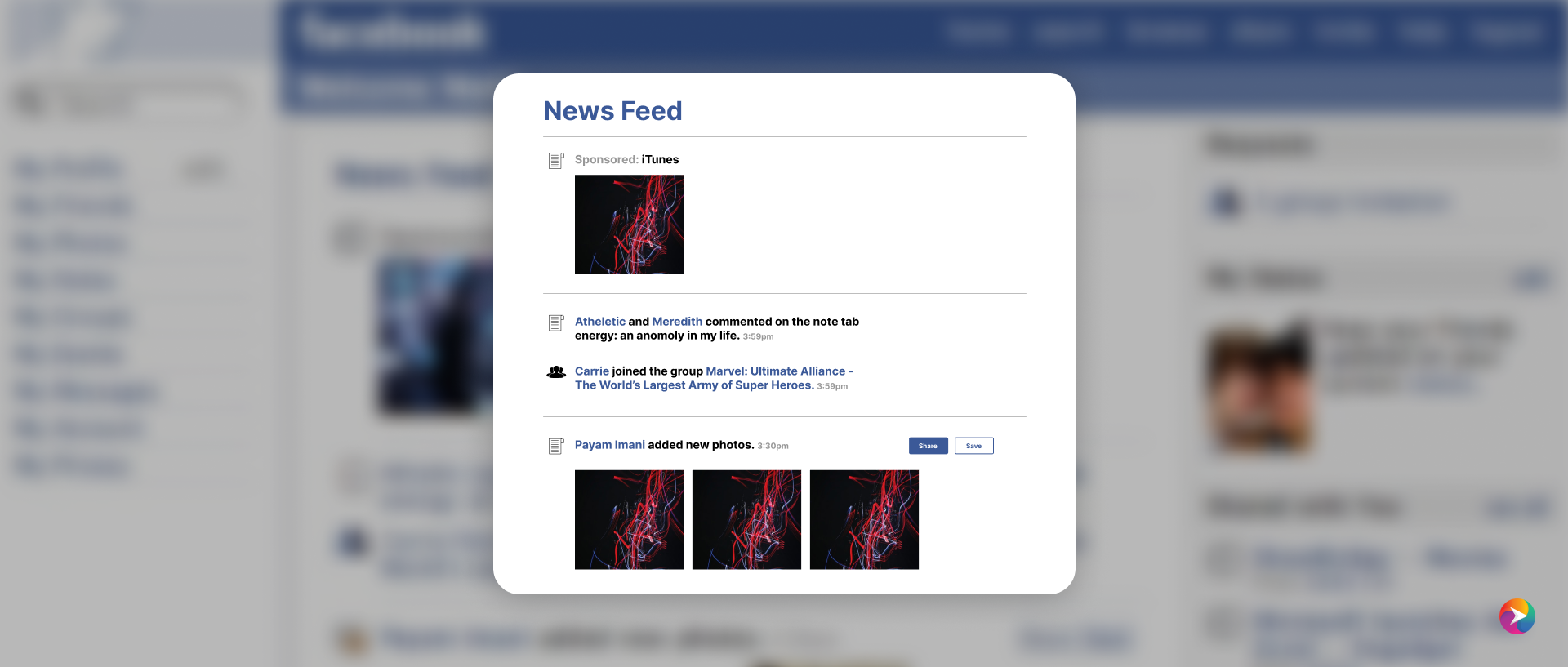 INTRODUCING THE NEWS FEED