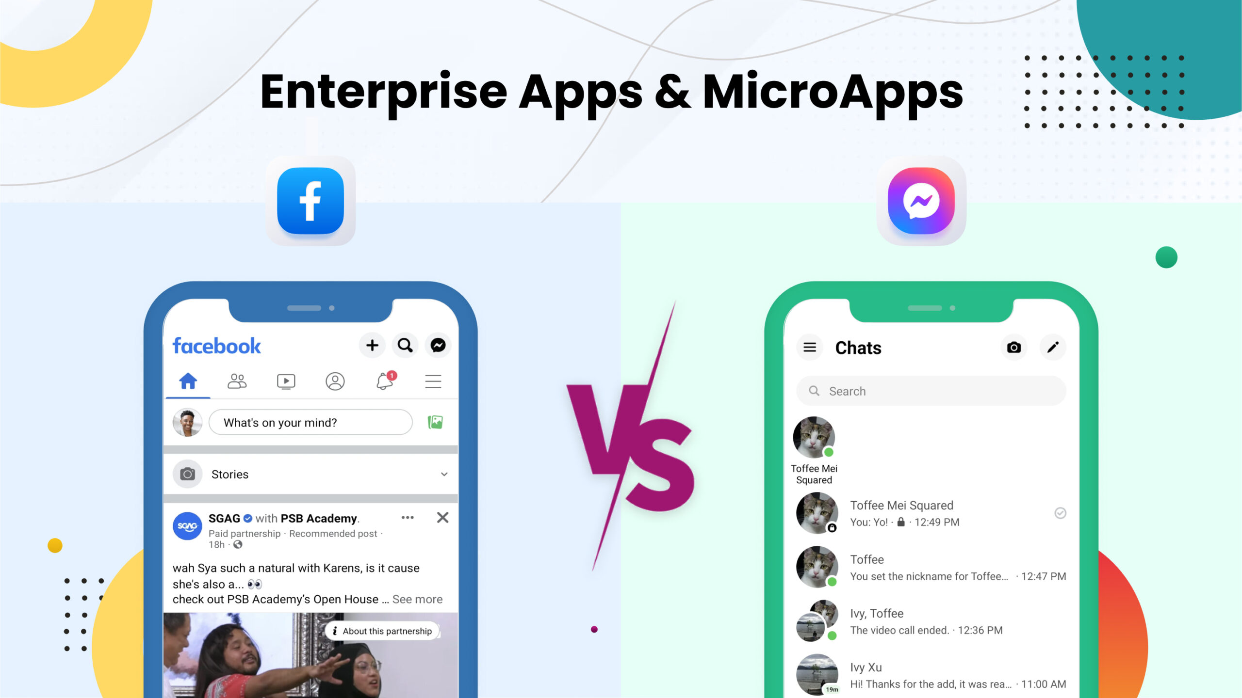 Difference between Enterprise Apps and MicroApps